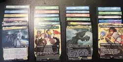 MTG Final Fantasy Lot#6 - 40+ FF Cards Mixed Pack - Rares, Holos, Borderless - Image 2