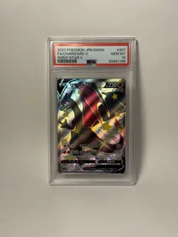 Pokemon S4a Shiny Star v Charizard v SSR 307/190 PSA10 Japanese Card - Image 1