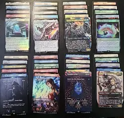 MTG Final Fantasy Lot#5 - 40+ FF Cards Mixed Pack - Rares, Holos, Borderless - Image 1