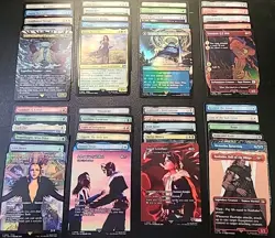MTG Final Fantasy Lot#3 - 40+ FF Cards Mixed Pack - Rares, Holos, Borderless - Image 1