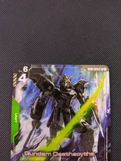 Gundam Card Game Gundam Deathscythe GD01-025 LR+ - Image 3