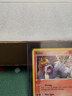 Pokemon TCG: Entei #1/17 Pop Series Two, Rare Holo Card, LP - Image 2