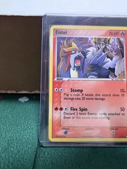 Pokemon TCG: Entei #1/17 Pop Series Two, Rare Holo Card, LP - Image 5