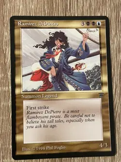 MTG - Ramirez DePietro - Legends - NM English Magic 1994 - Image 1