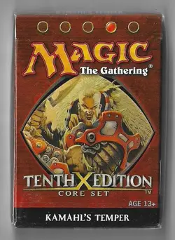 Magic The Gathering Tenth X Edition Kamahl's Temper Theme Deck Sealed * 10th MTG - Image 1