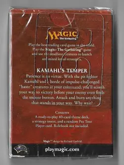 Magic The Gathering Tenth X Edition Kamahl's Temper Theme Deck Sealed * 10th MTG - Image 2