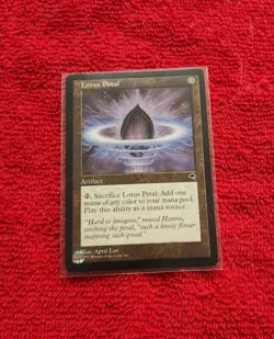 Magic: The Gathering Lotus Petal Tempest Artifact Regular English Common - Image 1
