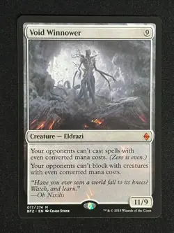 1x MTG Void Winnower - Battle for Zendikar (BFZ) #17 - Magic the Gathering - Image 1