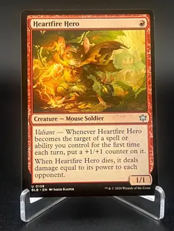 Heartfire Hero (Regular, #138, NM) Bloomburrow (BLB), MTG - Image 1