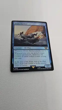 MTG Elvish Mariner [The Lord of the Rings: Tales of Middle-Earth] Near Mint Foil - Image 1