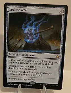 Leyline Axe MTG Foundations Regular - Image 1