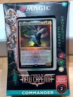 MTG Cabaretti Cacophony Streets of New Capenna Commander Deck Unopened - Image 1