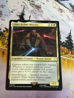 Elder Arthur Maxson Mtg Fallout Magic The Gathering - Image 4
