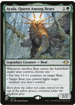MTG Custom commander Deck: Ayula And The Bears - Image 1
