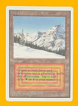 MTG TAIGA Unlimited (OldManMTG 012-401) - Image 1