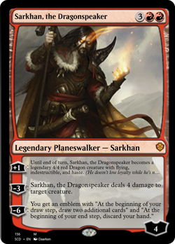Sarkhan, the Dragonspeaker [Starter Commander Decks] Magic MTG - Image 1