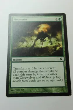 MTG Moonmist x1- -Innistrad-Mod/Hvy Play - Image 1
