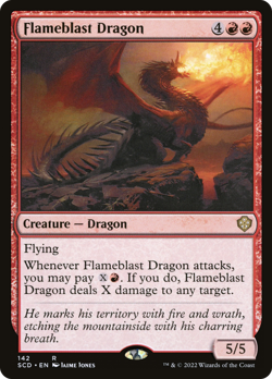 Flameblast Dragon [Starter Commander Decks] Magic MTG - Image 1