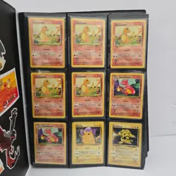 Vintage Pokemon Binder - WOTC Era Non-Holo Rare, Common, & Uncommon LOT *READ* - Image 1