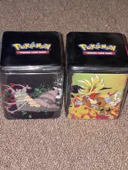 Pokemon TCG: Stacking Tin 2025 - 3 Packs, Stickers - SEALED LOT OF 3 Tins Set 🔥 - Image 1