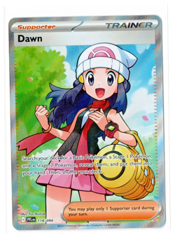 Pokemon TCG: Dawn 118/94 Full Art Holo Trainer Phantasmal Flames Pack Fresh - NM - Image 1