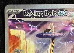 2024 Pokemon Raging Bolt ex 208/162 SV05: Temporal Forces Holo Special Rare NM - Image 2