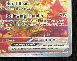 2024 Pokemon Raging Bolt ex 208/162 SV05: Temporal Forces Holo Special Rare NM - Image 4