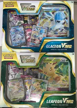 Pokemon TCG Glaceon & Leafeon VSTAR Special Collection - Factory Sealed - Image 1