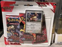Brand New Pokemon Destined Rivals 3 Packs Blister Kangaskhan Rare Sealed TCG - Image 3