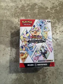Pokemon TCG Scarlet & Violet Prismatic Evolutions Booster Bundle Lot Of 9 - Image 1