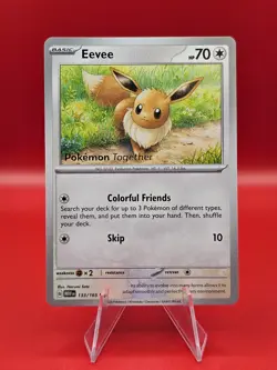Scarlet & Violet Promos #133/165 Eevee Pokemon Together Stamped Promo - Image 1