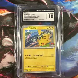 2024 Pokemon SVP EN-SV Black Star Promo World Championships #190 Pikachu CGC 10 - Image 4