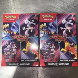 Pokemon Scarlet & Violet Destined Rivals Booster Bundle Factory Sealed X2 - Image 1