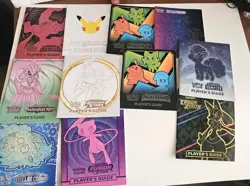 Pokemon TCG Elite Trainer Players Guide Lot Of 11 Mixed Styles All Good As Is - Image 1