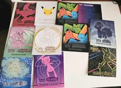 Pokemon TCG Elite Trainer Players Guide Lot Of 11 Mixed Styles All Good As Is - Image 2