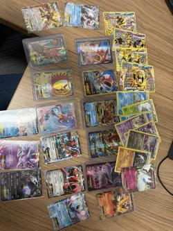Near Complet Pokemon XY Breakpoint And Fates Collide Holo And FA/ex Set NM/M - Image 1
