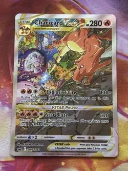 Pokemon Charizard VSTAR SWSH262 Sword & Shield Promo Holo English 280HP - Image 1