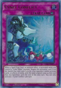 Cynet Conflict - GFP2-EN173 - Ultra Rare - 1st Edition - Lightly Played - Image 1