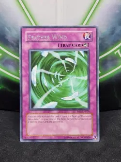 Yugioh Feather Wind DP1-EN029 Rare NM - Image 1