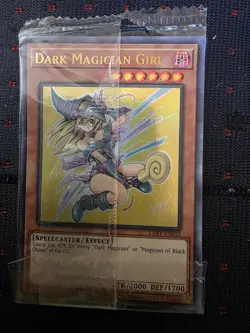 DARK MAGICIAN GIRL Lart-EN035 Lost Art Promo Ultra Rare YuGiOh! TCG - Image 2