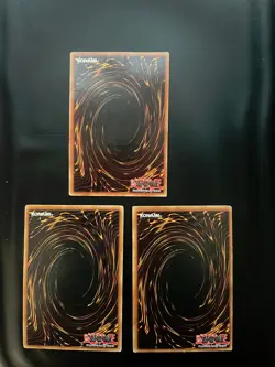 Yugioh Power of Kaishin LOB-044 Unlimited Edition Common Damaged X3 - Image 2