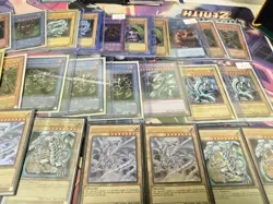 Yu-Gi-Oh Blue-Eyes White Dragon Vintage Tcg Lot! - Image 1