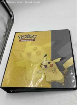Pokemon TCG Multicolor Collectible Sports Trading Card With Binder - Image 1