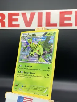 Pokemon Card Sceptile #8/116 Black & White-Plasma Freeze Holo Rare - HP - Image 2
