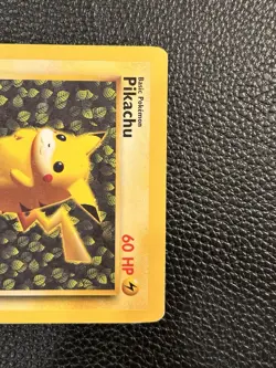 💥 1999 WOTC Pokemon Pikachu Black Star Promo Card #1 Ivy Pikachu Non Holo - Image 3