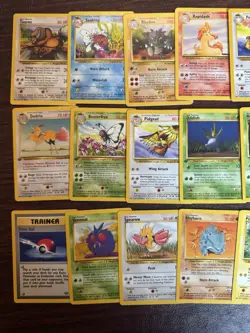 Pokemon TCG Vintage Jungle Set, Lot Of 29 Unique Cards, With 1st Editions - Image 2