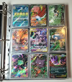 Pokemon TCG Pokemon Binder Collection 258 Holo/Foil Cards Various Sets (ENG/JP) - Image 1