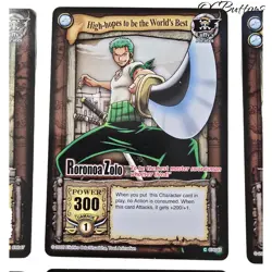 2005 One Piece The Quest Begins CCG 6 Card Lot Non-Played Luffy's Pirates - Image 5