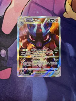 Lucario VSTAR - SWSH291 - Pokemon Sword & Shield Promo Ultra Rare Card NM - Image 1