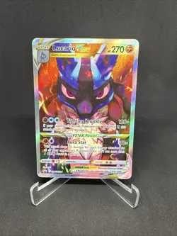 Pokemon TCG Lucario VSTAR Sword & Shield Black Star Promo NM Card SWSH29 - Image 1